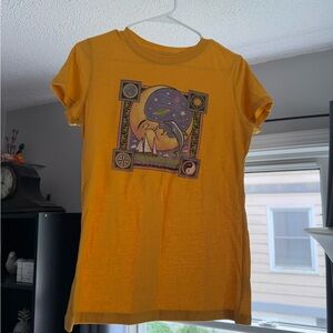Aeropostale Mustard Classic Crew Tee